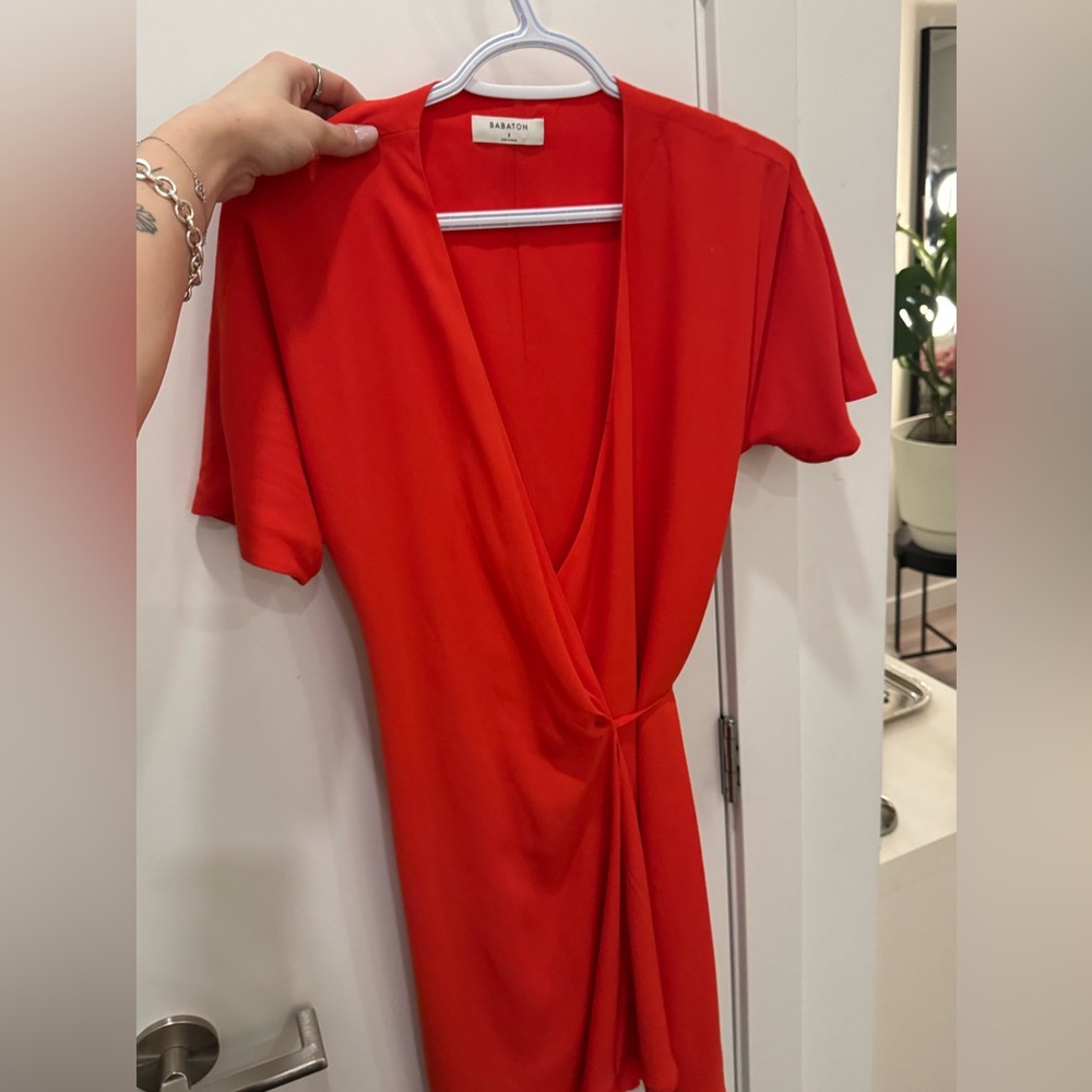 Wilfred wrap dress